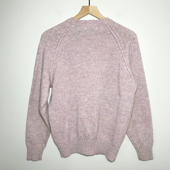 Northern Isles Wool Blend Speckled Sweater L FLAW - Picture 2 of 5